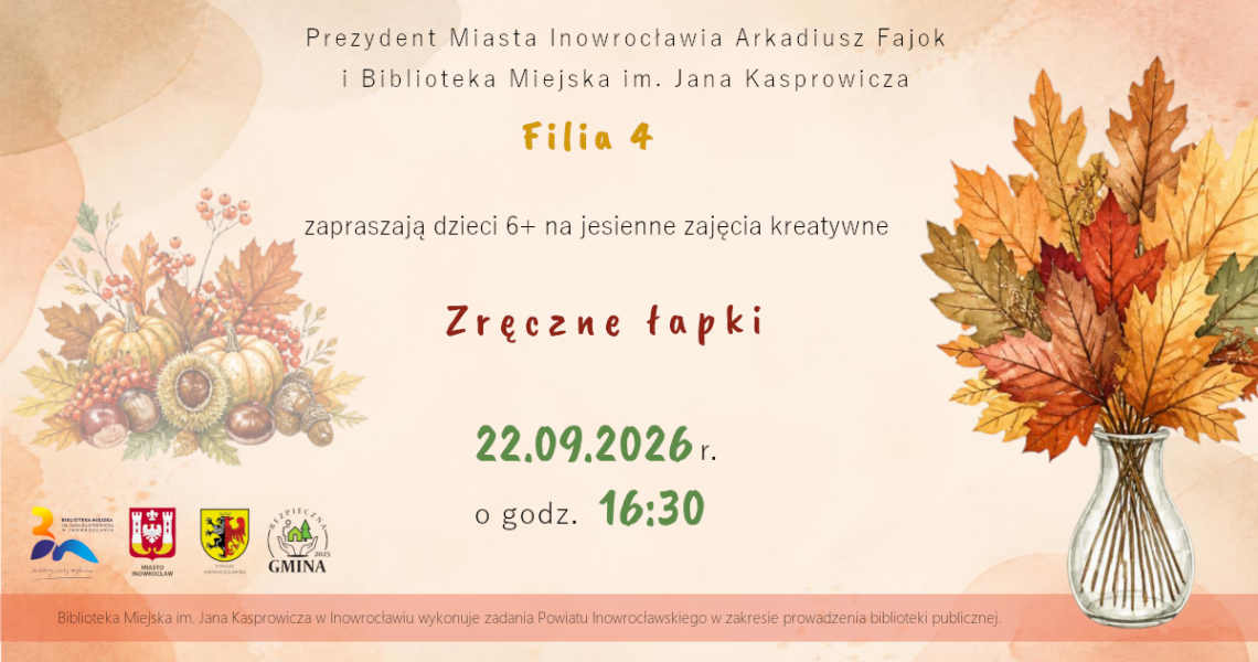Zręczne łapki - jesień-BANER