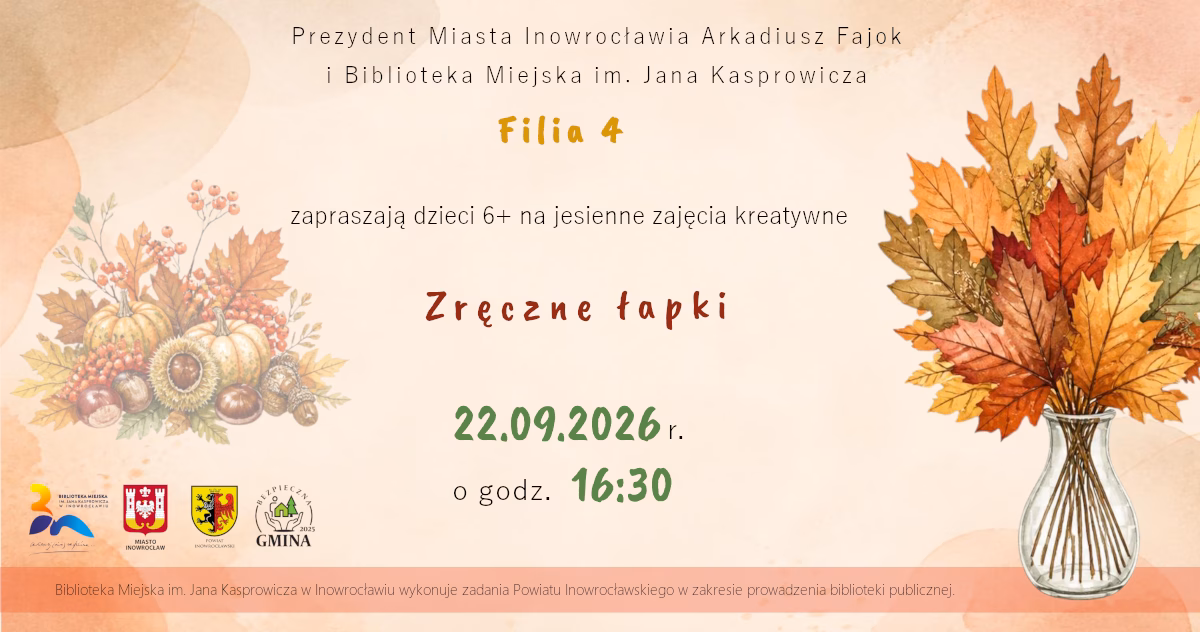 Zręczne łapki - jesień-BANER