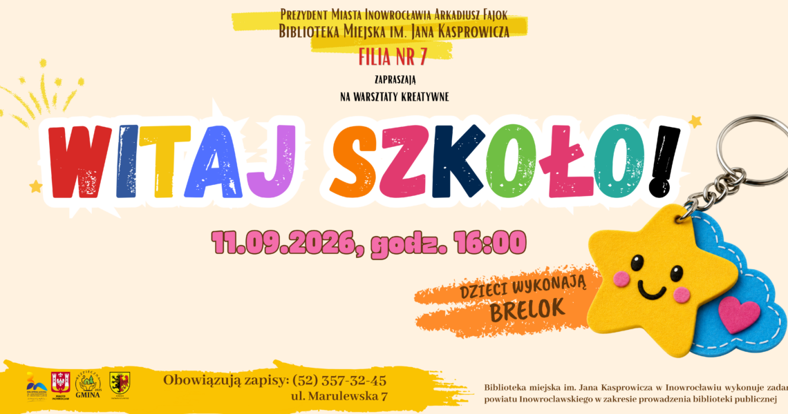 witaj szkoło baner