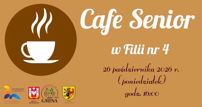 Cafe Senior - październik - baner